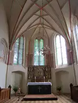 Crivitz, Altar und Chor der Stadtkirche (11.07.2012)