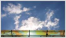 Der Himmel �ber Berlin. Aber wo genau entstand diese Aufnahme? 8.8.2006 (Matthias)