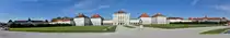 Schlo� Nymphenburg in M�nchen dank Panorama fast am St�ck - 28.04.2012