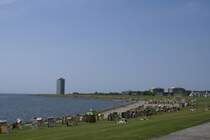 Der  Strand  von B�sum am 22.5.2007