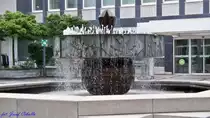21.06.2012, Aachen - Karlshofbrunnen, Baujahr: 1969, K�nstler: Ottmar Hollmann