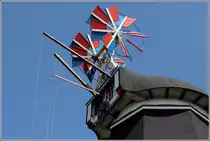 Die Moorseer M�hle verf�gt �ber eine doppelte Windrose. 15.08.2012