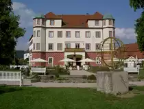 Schloss Donzdorf, erbaut ab 1568 durch Hans von Rechberg, seit 1995 Verwaltungszentrum der Stadt Donzdorf, Kreis G�ppingen (10.08.2012)