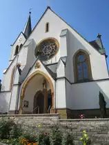 Treffelhausen, St. Vitus Kirche, erbaut 1865, Kreis G�ppingen (10.08.2012)