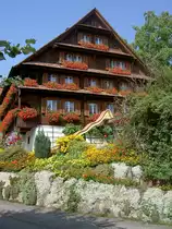 Walchwil, Holzhaus an der Kirchstra�e (11.08.2012)