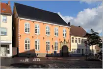 Schleswig, H�userzeile am Gallberg. 03.09.2012