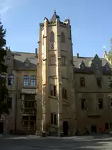 Schloss Mansfeld, erbaut von 1517 bis 1549, Kreis Mansfeld-S�dharz (29.09.2012)