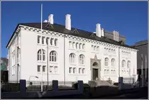 Das Isl�ndische Kulturhaus in Reykjavik. 18.09.2012