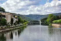 Bad Ems a.d. Lahn mit der Russisch-Orthodoxen-Kirche am linken Lahnufer - 27.08.2012 