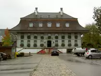 D�rrenroth, Gasthof zum Kreuz, barocker Bau aus dem 18. Jahrhundert (09.10.2012)