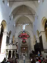 Trogir, Langschiff der St. Laurentius Kathedrale (04.05.2012)