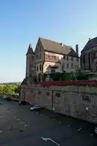 Zabern (Saverne), Blick zum alten Schlo�, Okt.2012