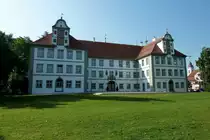 Kisslegg, das Neue Schlo�, 1721-27 von Joh.G.Fischer erbaut, beherbergt heute das Heimatmuseum, Aug.2012  