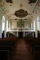 Hadamar, barocke St. Johannes Nepomuk Kirche, erbaut von 1753 bis 1755 von Baumeister Franz Pfisterer (30.05.2009)