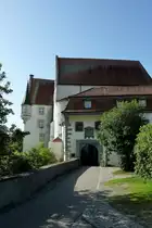 Scheer, Auffahrt und Schlo�eingang, Aug.2012 