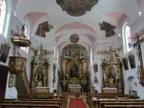 Sp�tbarocke Alt�re der Pfarrkirche von Duggendorf (17.02.2012)