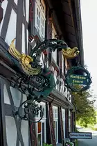 Seelbach im Schwarzwald, H�hengasthof  L�wen , bereits 1370 urkundlich erw�hnt, Okt.2012