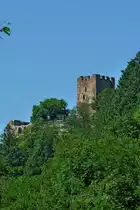 Waldkirch, die Kastelburg, 1260-70 erbaut, 1634 zerst�rt, Juli 2012