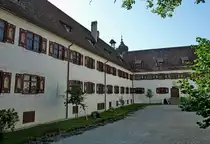 Inzigkofen, das Konventgeb�ude wurde 1659 von Michael Beer erbaut, ist eines der fr�hesten Barockbauten in S�ddeutschland, Mai 2012