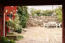 Nochmals der malerische Hinterhof aus einer anderen Perspektive. Gr�nna 20.08.2008.