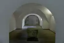 Isny, Blick in die �lbergkapelle, heute Gedenkst�tte f�r Kriegsopfer, Aug.2012