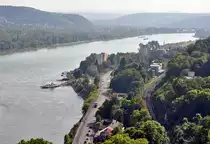 Rolandswerth am Rhein mit Bahnhof und F�hranleger - 17.09.2012