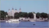 Der Tower of London im Sommer 1977. Scan vom Dia.