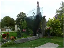 Zentralfriedhof Wien. Das Grab von Johann H�lzel, besser bekannt als Falco. 03.10.2010.