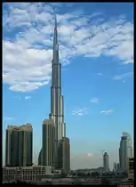 Der Burj Khalifa, das h�chste Geb�ude der Welt, nochmals aus einer anderen Perspektive. (08.12.2012)