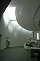 Untermarchtal, Kircheneingang und Ausgang in der St.Vinzenz-Kirche vom Innenraum gesehen, Aug.2012