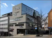 . Eigenwillig - Bankgeb�ude in B�blingen. Architekten: Kauffmann Theilig und Partner, Fertigstellung: 2007. 26.12.2012 (Matthias)