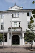 Das Rathaus von Bad Doberan. Aufnahmedatum: 14.06.2007