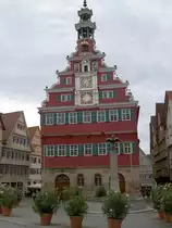 Esslingen, Altes Rathaus, erbaut 1420 als st�dtisches Kauf- und Steuerhaus (11.08.2008)