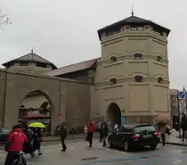 Das Isartor in M�nchen.(4.1.2013)