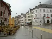 Marktplatz von St. Imier im Berner Jura (08.10.2012)