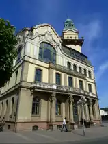 Deutschland, Saarland, V�lklingen, Altes Rathaus mit Barock und Jugendstil Einfl�ssen, 1874-1876 im klassizistischen Stil erbaut und sp�ter von der Gr��e und der Stilvielfalt her erweitert, 08.05.2011