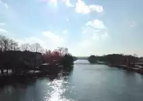 Momentaufnahme an der Fulle in Kassel am sp�ten Sonntag-Nachmittag (10.02.2013).