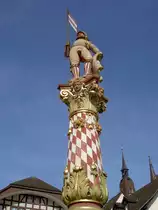 Zofingen, Niklaus Thut Brunnen, erbaut 1894 durch die Studentenverbindung Zofingia
(24.06.2012) 