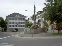 Ruswil, Gasthof R�ssli am Dorfplatz, Kanton Luzern (24.06.2012)