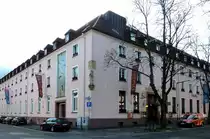 Freiburg, Hotel  Kolpinghaus , unweit der Altstadt, Feb.2013