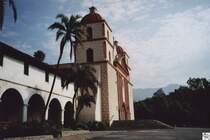 Blick auf die Mission.
Die Aufnahme entstand am 28. Juli 2006.