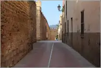 Alc�dia. Cami Ronda hinter dem westlichen Stadttor. 
21.02.2013 

