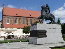 Denkmal f�r Boleslaus den Tapferen (Boleslaw Chobry) in Breslau (Wroclaw) an der Schweidnitzer Str. (ul. Swidnicka). An gleicher Stelle befand sich einst ein Denkmal Kaiser Wilhelms.