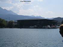 KKL - Kunst und Kongresshaus Luzern, neben der Luzerner Schiffl�nde am Bahnhofquai.