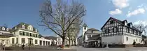 K�nigswinter - Platz vor der Stadtverwaltung und der St. Remigius-Kirche - 07.04.2013