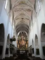 Stiftskirche Hl. Dreifaltigkeit Seitenstetten, sp�tgotisches barockisiertes Langschiff (04.05.2013)