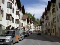 Matrei, H�user an der Brenner Bundesstra�e (09.05.2013)