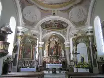 Gries am Brenner, Alt�re der Maria Heimsuchung Kirche (09.05.2013)