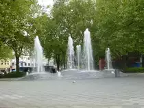 Springbrunnen in M�nchen, nahe dem Sendlinger Tor, 23.Mai 2013.