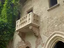 Der legend�re Balkon von Romeo und Julia, 30.05.2013.